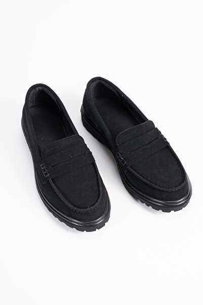 FEMME Women's Loafer Daily Classic Shoes Casual Moccasin Berly Black