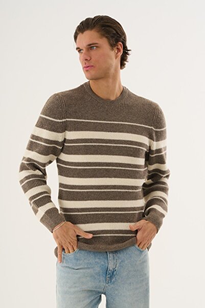 ALEXANDERGARDI Men's Striped Sweater