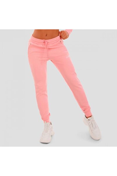 GymBeam Pantaloni de trening TRN roz pentru femei