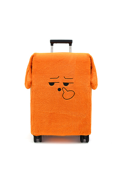 Pababo Plush Medium Size Luggage Cover – Protective Suitcase Cover Against Im...