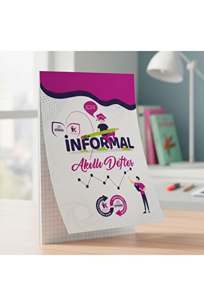 İnformal Yayınları Informal Smart Notebook 1 Piece A5 80 Gr 30 Sheets 60 Pages
