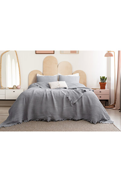YASEMİNİNEVİ WAFFLE/TEK KİŞİLİK(160X250) YATAK ÖRTÜSÜ