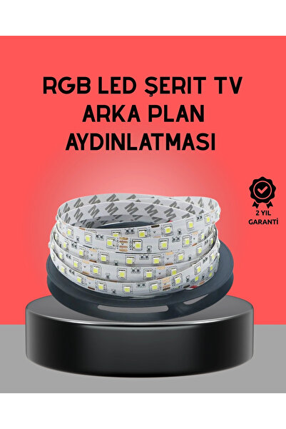 Generic Brand شريط إضاءة خلفية لتلفزيون LED مع جهاز تحكم عن بعد