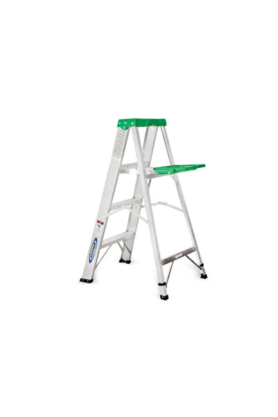 WERNER 3-Step Aluminum Ladder 4ft