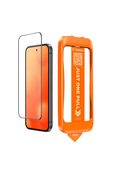 TORRAS GlassGo Install Master Glass pentru iPhone 17 Air, Negru