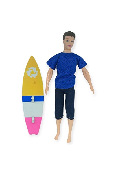 doremodam Surfer Baby Sergio with Surfboard - Blue (Lisinya)