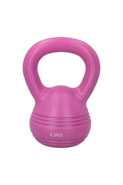 BODY SCULPTURE كيتل بيل بمقبض شبكي عريض غير قابل للانزلاق 2.5 كجم