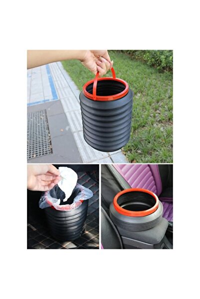 sky Multi-Purpose Foldable In-Car Bucket