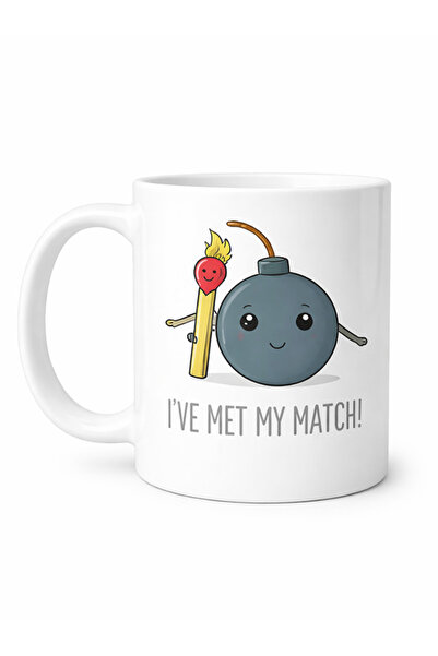 Share the Love I've Met My Match! Drinking Mug
