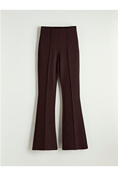 LC Waikiki Artı-Store Women's Trousers with a High Waist and Extra Narrow Fit...