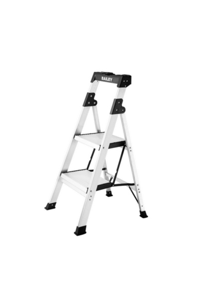 WERNER Bailey 2-Steps Compact Twin Folding Stepladder