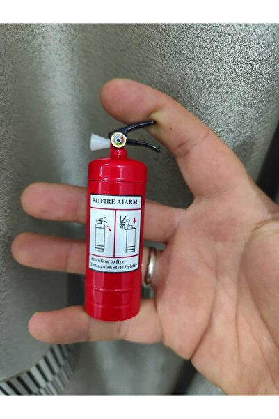 HK GİFT SHOP YANGIN SÖNDÜRME TÜPÜ TASARIMLI GAZLI ÇAKMAK