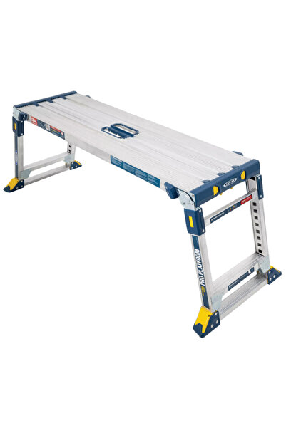 WERNER Lightweight Adjustable Height Quick Setup Pro Work Platform