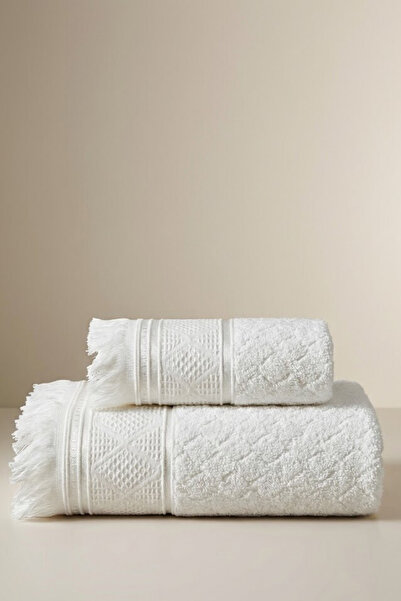 Valmia Home 100% Cotton 2-Piece Bath Towel Set (90X150 cm Large Size + 50X90 ...