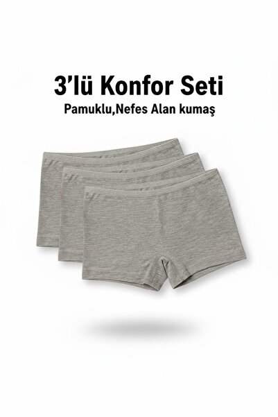 woan 3-Piece Natural Cotton Boxer Set – Comfortable Underwear