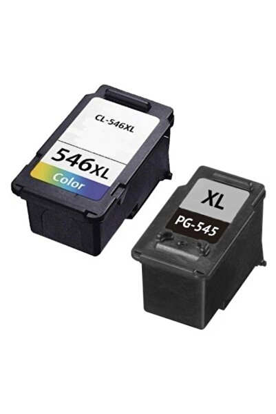 Europrint Set of 2 Compatible Ink Cartridges for CANON PG-545xl and CL-546xl,...