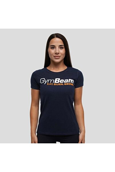 GymBeam Tricou damă Grow bleumarin
