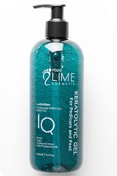 PODO LIME KOZMETİK Podo Lime IQ Keratolitik Jel %25 Üre 400 ml - Topuk Çatlağ...