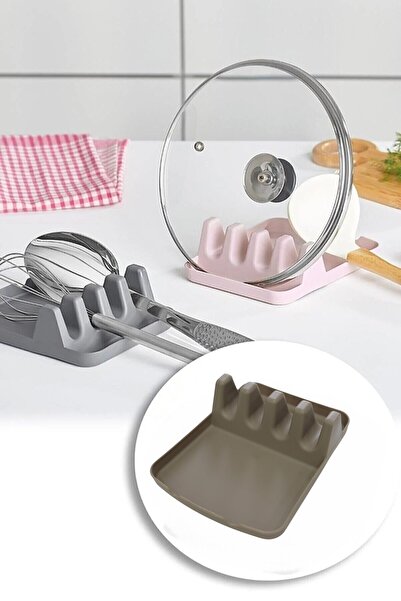 DEYHOME حامل أدوات المائدة وغطاء الوعاء على سطح الطاولة - حامل أدوات المائدة ...
