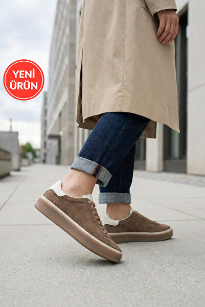 MARSHETTA Aria Model 100% Genuine Suede Leather Light Brown (Tan Tone) Women'...