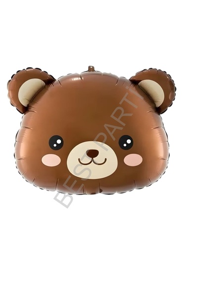 BEST PARTİ Best Bear Head Figured Foil Balloon