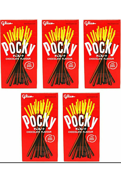 Glico Pocky Chocolate Mega Pack (5 x 55g) – Your quintuple dose of happiness!...