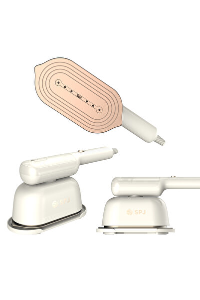 SPJ مكواة بخار يدوية للملابس بقوة 1200 واط مع خزان مياه قابل للفصل سعة 110 مل...