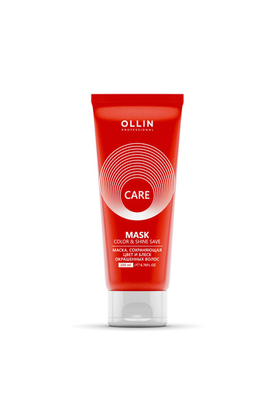 OLLİN Mască profesională de păr, CARE COLOR & SHINE SAVE, 200ml