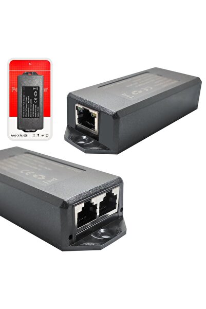 Poke موسع شبكة Poe جيجابت 1 في 2 بسرعة 10/100/1000 ميجابت في الثانية من نيفاد...