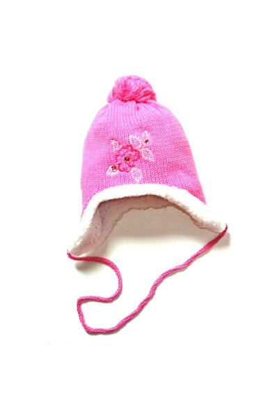 OEM Girls' hat C005, pink color, size 48