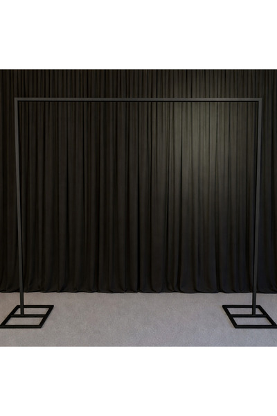 ORGANİZASYONAVM Kare Tag Arka Fon 200x200 cm – Metal – Fırın Boyalı – Demonte...
