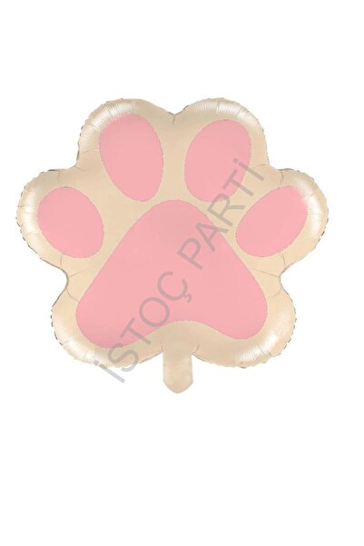 İSTOÇ PARTİ Pink Paw Figure Foil Balloon