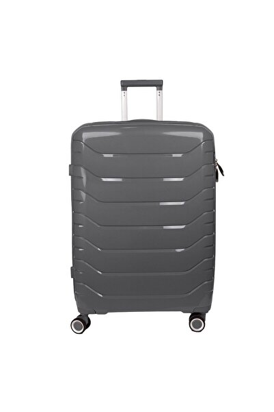 OEM Women's Large XL Travel Trolley, StowAway, 4 Double Wheels 360 Degrees, Grey