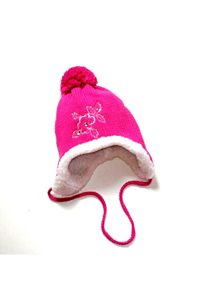 OEM Girls' hat C002, pink color, size 46