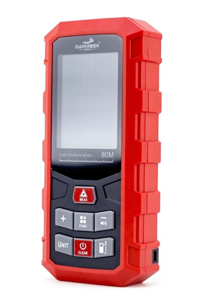 Spech Power Dawreek Lazerli Mesafe Ölçer H01RED 80 Metre Dijital El Tipi Mesa...