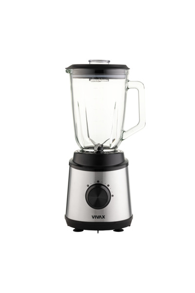 VIVAX BL-800X Blender, 800 W, 1.5 L capacity, glass jar, 2 speeds + Turbo, Bl...