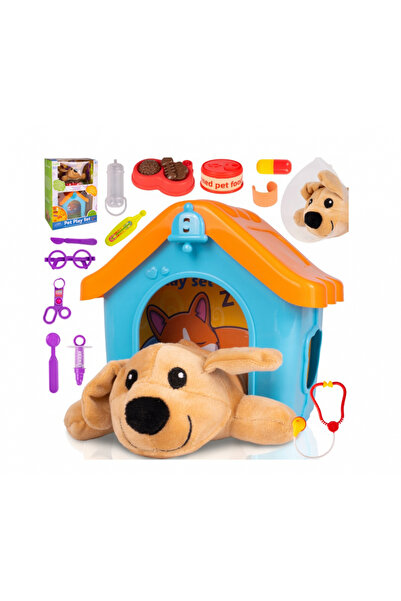 MalPlay Set de joaca pentru copii, Malplay, catelus din plus in cusca cu acce...