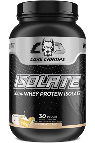 Core Champs كعكة عيد ميلاد من مصل اللبن المعزول 100%، وزن 2 رطل