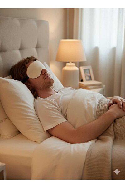 MPY GLOBAL 100% οργανικό βαμβακερό σατέν κάλυμμα ματιών, κάλυμμα ματιών για γ...