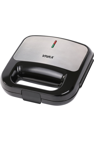 VIVAX Sandwich maker TS-7504 BX, 750W, Non-stick plates, Stainless steel hous...