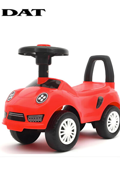 DAT سيارة دفع للأطفال الصغار مزودة بمسند ظهر آمن، وبوق، وعجلة قيادة، وإطارات ...