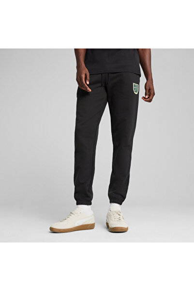 Puma Mens SPORTS LEGACY Graphic Sweatpants - Black