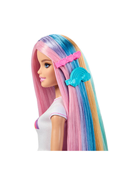 Barbie Gökkuşağı Saçlar Bebeği JJP07
