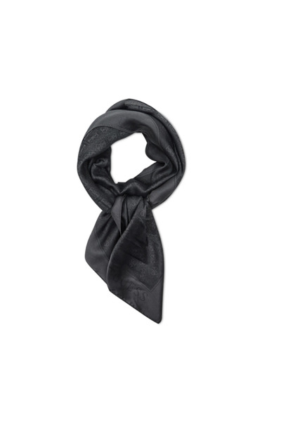 Guess , Rossana, Textile Scarf, Coal, 4G Logo, AW8851 POL03, 135 x 135 cm, Fo...