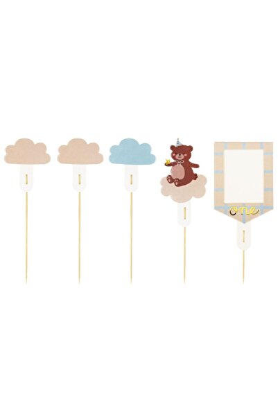 Party Kits Teddy Bear Cake Toppers