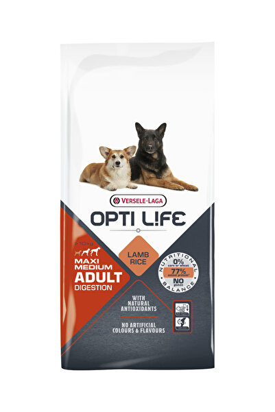 Versele Laga Opti Life Adult Digestion Medium & Maxi, pungă 12,5 kg