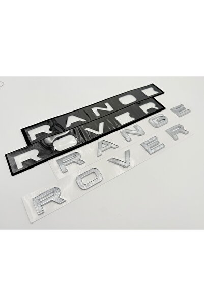 Land Rover Range Rover Emblema Compatibila Range Rover fata/spate crom