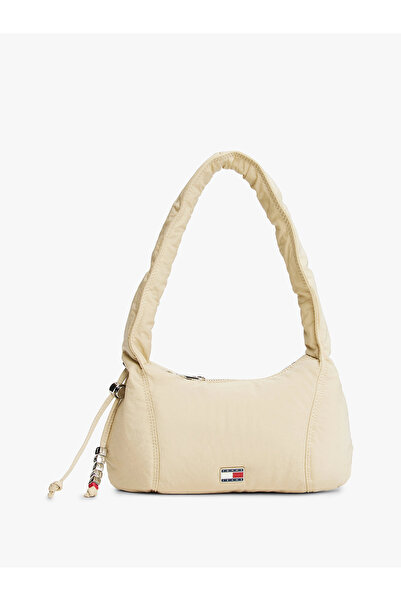 Tommy Hilfiger TJW Casual Kadın Bej Omuz Çantası AW0AW18068ABY