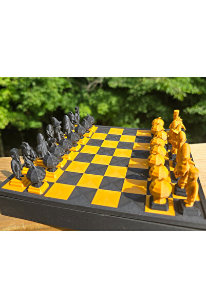 FEK Design Cadılar Bayramı Temalı Satranç Seti (KUTULU)