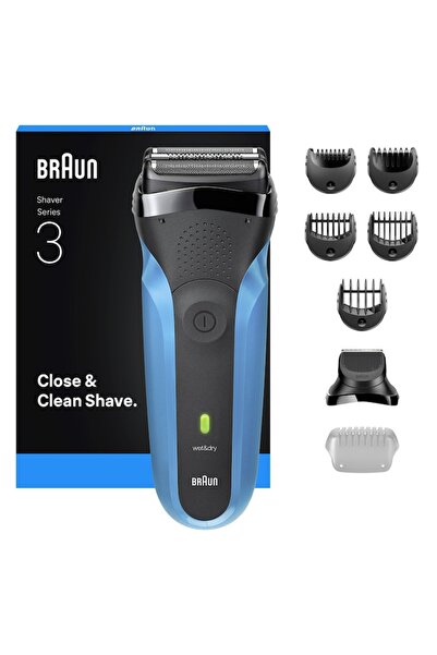 Braun Aparat electric de ras Series 3 310BT, 3 Lame Flexibile, Utilizare umed...